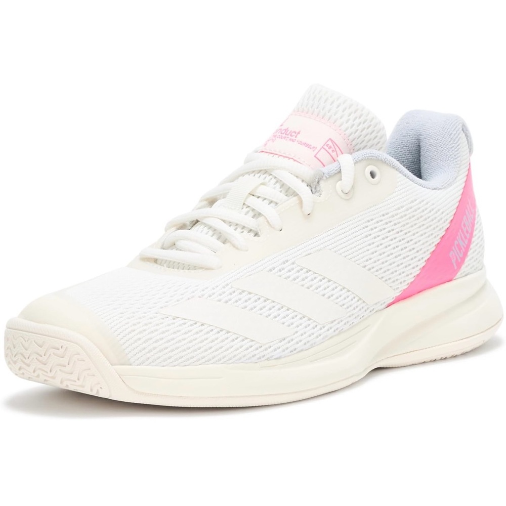 adidas White and‎ Pink Athletic Shoes